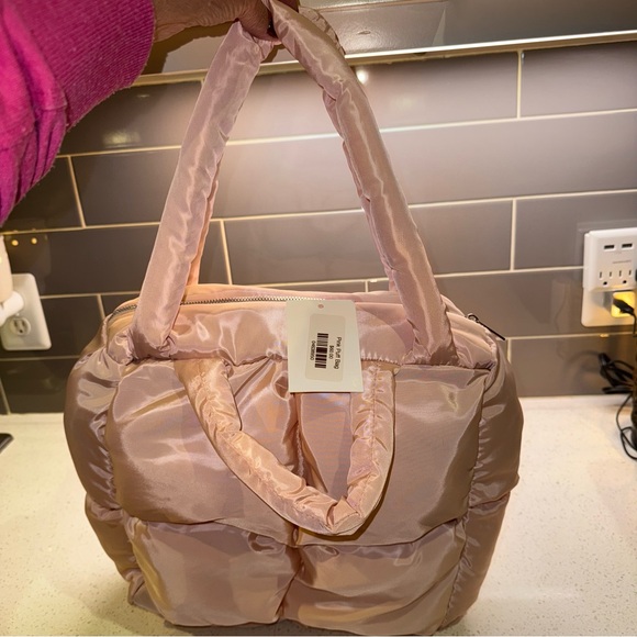Pink Puff Tote Bag - NWT - Picture 4 of 9